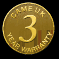 CAME 3 year warranty
